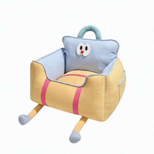 Washable Car Seat Pet Carrier Bed Travel Bag for Dogs and Cats