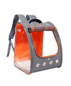 Transparent Pet Backpack Carrier for Small Cats and Dogs Travel Bag