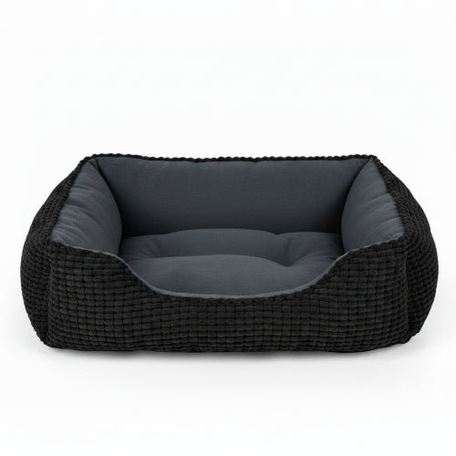 Washable Orthopedic Rectangular Bolster Dog Bed & Sofa - Image 2